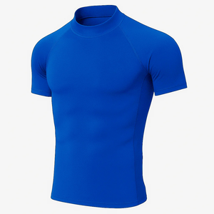 Camiseta Deportiva de Compresión para Hombre, Personalizada al por Mayor, de Alta Elasticidad, Secado Rápido, Transpirable, para Gimnasio, Deportes, Running, Protección contra Rozaduras - Product Image 4