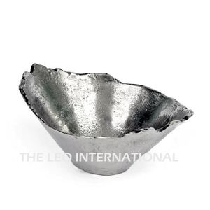 ชามอลูมิเนียมทรงกลมชุบทองสไตล์แฟนซีเสิร์ฟน๊อตชามตกแต่งคุณภาพสูง - Product Image 2