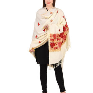 Embroidery Design Fashion <b>Scarf</b> Pashmina Ladies Shawls High Quality Printed Long <b>Wool</b> Shawls <b>for</b> <b>Women</b> - Product Image 6