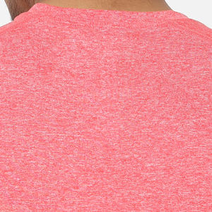 Precio barato Hombres Simple Color sólido Transpirable Suelto Casual O-cuello Camisetas Fitness Camiseta Hombres - Product Image 6