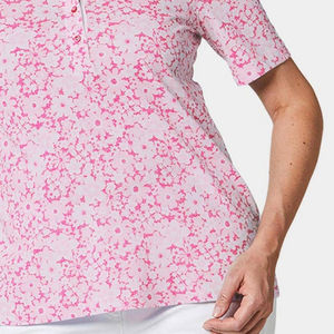 Polo de sublimación para mujer de baja tasa nueva llegada servicios OEM diseño de logotipo personalizado multicolor camisetas de polo de sublimación para mujer - Product Image 4