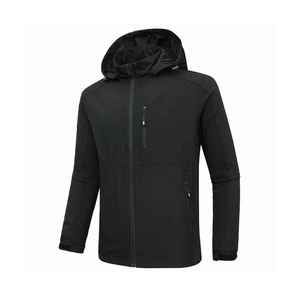 Chaquetas Casuales de Invierno Delgadas para Hombre, al por Mayor, Personalizadas, con Cuello Mao, Ecológicas, Cortavientos, 100% Algodón, 2025 OEM - Product Image 1