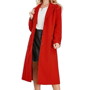 Otoño Invierno caliente abrigo de mujer de gran tamaño ligero de lujo de alta calidad medio largo de algodón de punto impermeable chaqueta transpirable 2025 - Product Image 4