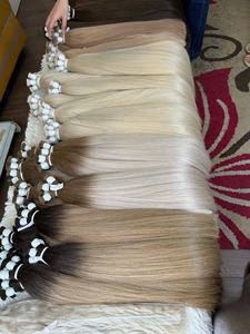 Worldhair Vierge Remy Machine Double Trame Vietnamien Extensions de Cheveux Humains En Vrac Couleur Froide - Product Image 6