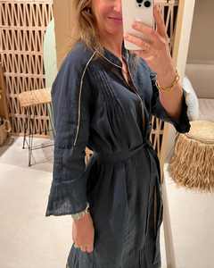 Bohemian Boho Chic Eco-Friendly Natural Waist Maxi Dress pour femmes et filles Summer - Product Image 3