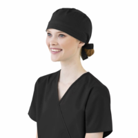 Topi Scrub Medis Kasual Logo Kustom OEM - Unisex, Dapat Disesuaikan, Bernapas, Desain Kustom, Deteksi Jarum