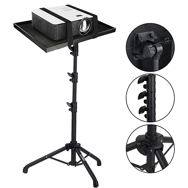 Lastvoice LP-20 High Quality Professional Portable Laptop Projector Tripod Adjustable Floor Stand 70-160cm Metal+Plastic