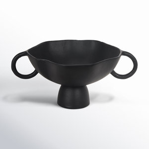 Centro de mesa Exhibición Fruit Bowl Pedestal Estilo Cena Mesa Accesorios Servir Cuencos Artesanía de metal para artículos de decoración del hogar - Product Image 2