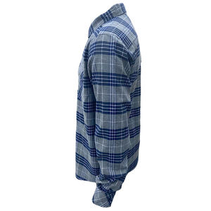 Oem Custom Men's Cotton <b>Plaid</b> Flannel <b>Shirts</b> Soft And Comfortable And Breathable Plus Size New Design Men Flannel <b>Shirts</b> - Product Image 3