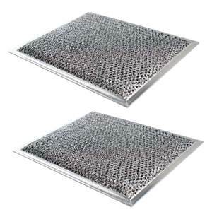 Lot de 2 filtres à charbon actif en acier inoxydable de remplacement pour WB02X10700 pour hottes de cuisine domestiques - Product Image 1