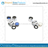Accessoires de Robinetterie de Cuisine et de Salle de Bain Bhagwati de Haute Qualité, en Laiton et Acier Inoxydable, Taille Personnalisable, Écrou Fileté, Plomberie