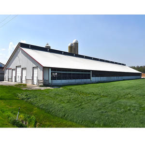 Moderno Stalla Prefabbricata <span class=keywords><strong>RT</strong></span>-MT-015 in Acciaio Zincato a Caldo per Allevamento Bovino, Installazione Rapida con Bullonatura, per Fattoria Lattiero-Casearia - Product Image 3