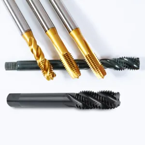 HSS M35 ti-dilapisi mesin Thread Tap Spiral Flute Buttress Thread Tap