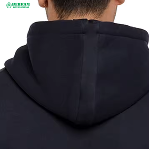 Sweat-shirts à fermeture éclair unisexes entièrement personnalisés, style décontracté, nouvelle arrivée, coupe régulière confortable, en spandex/coton, respirant, séchage rapide - Product Image 3