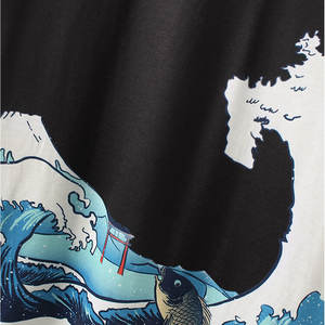 High quality fashion men t shirt cotton polyester casual wear oversized streetwear <b>plain</b> blank breathable in different <b>colours</b> - Product Image 5