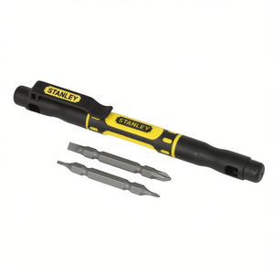 ไขควงพกพา Stanley 4-in-1 แบบสองวัสดุ ใช้งานสะดวกพร้อมฟังก์ชั่นหลากหลาย - Product Image 2