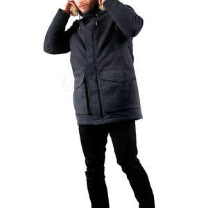 Parka pour homme à prix bas et de haute qualité, logo personnalisé imprimé, parka sur mesure pour homme, taille plus - Product Image 4