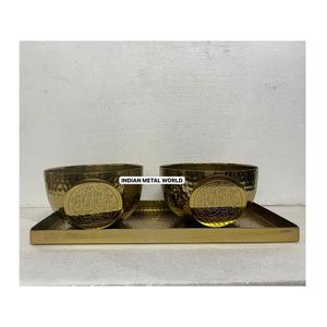 Plateau de bol de chocolat d'argenterie d'acier inoxydable pour le mariage et le bol de service de casse-croûte de bonbons de chocolat d'occasion spéciale à vendre - Product Image 6