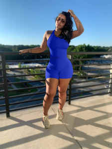 Été Femmes Logo personnalisé Couleur solide Femmes Mode Sexy Pit Strip Ensemble deux pièces Sports Fitness Ensemble 2 pièces décontracté pour les femmes - Product Image 4