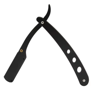 Nueva maquinilla de afeitar de una sola hoja de acero inoxidable de calidad Premium, maquinilla de afeitar profesional para salón - Product Image 3