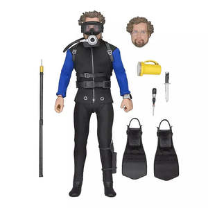 Figura de Acción de Matt Hooper de la Película Jaws, Modelo ODM con Tiburón Blanco y Jaula para Tiburones, Nuevo, Accesorio de Anime con Caja - Product Image 1