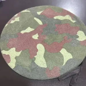 High Quality <b>Wool</b> <b>Beret</b> Hat for Adults Custom Outdoor Style Unisex Headwear for Formal Wear Wholesale From Israel Security - Product Image 1