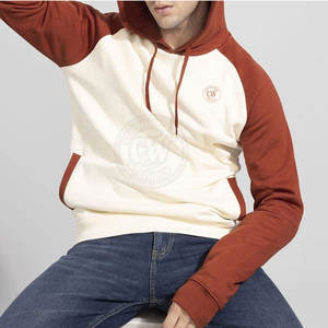 Último Estilo, Nueva Llegada, Sudadera Casual de Color Sólido 100% Algodón para Hombre, Transpirable, de Secado Rápido, con Bolsillo, Teñido Liso, Venta al Por Mayor - Product Image 4