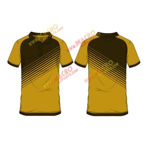 เสื้อโปโลซับลิเมชันสำหรับกอล์ฟเสื้อโปโลสามารถปรับแต่งได้ด้วยการพิมพ์ซับลิเมชันแบบระบายอากาศมีตัวเลือกขายส่ง - Product Image 1