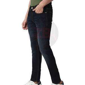 Pantalones de algodón 100% de calidad superior OEM para hombre, cómodos Pantalones rectos de cintura media de calle alta, diseño ligero de punto de talla grande - Product Image 2