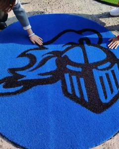 <span class=keywords><strong>Gazon</strong></span> <span class=keywords><strong>synthétique</strong></span> artificiel à motif personnalisé, tapis pour décoration, motif personnalisé, <span class=keywords><strong>gazon</strong></span> de décoration, <span class=keywords><strong>gazon</strong></span> de salle de sport - Product Image 2