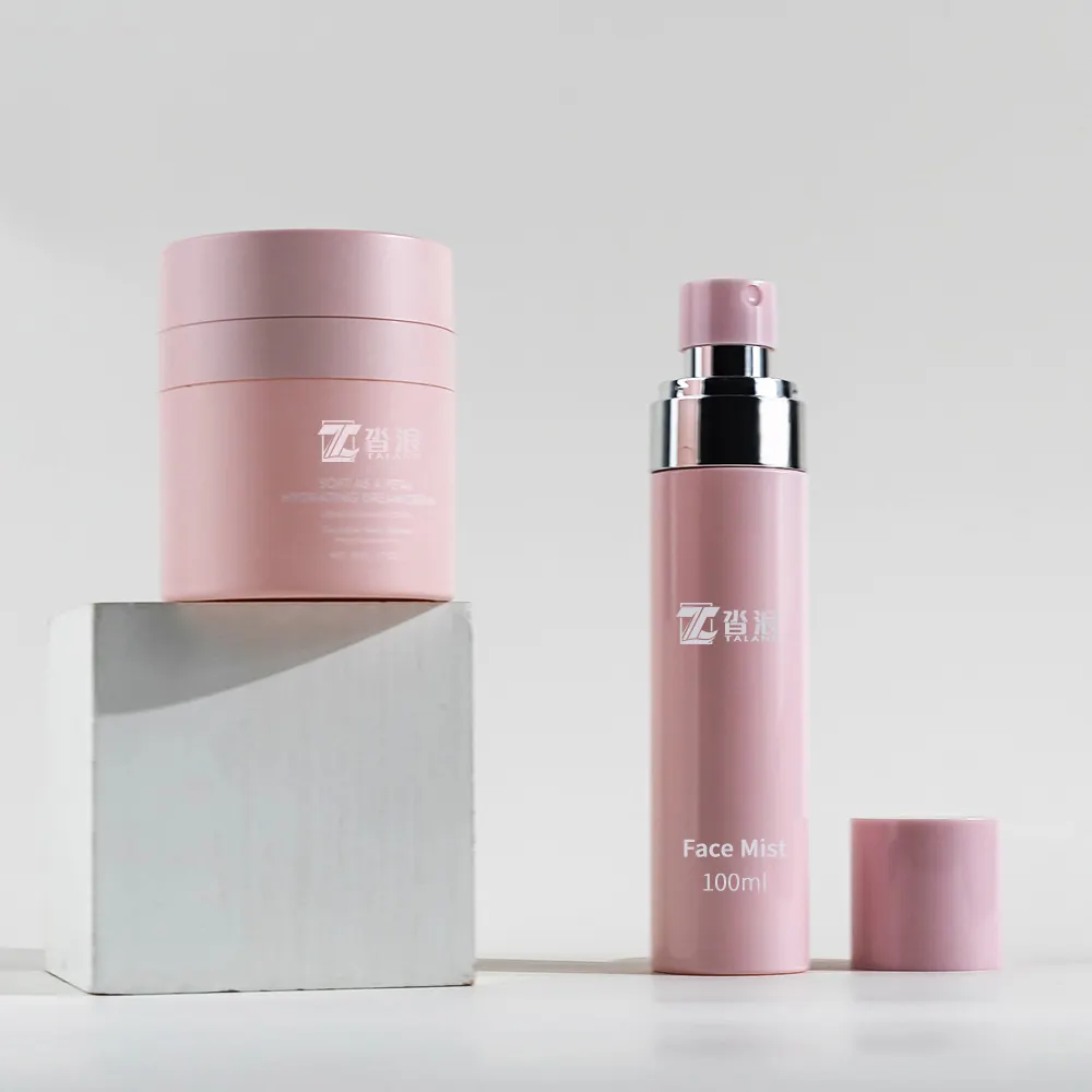 Pink Spray Mist Bottle Face Mist Spray Bottle Packaging 100ml 150ml Refillable Cleaning Hair Mist Spray Bottle