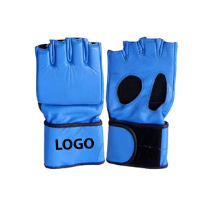 Gants de MMA professionnels de bonne qualité, logo personnalisé, vente en gros, gants de grappling en cuir, gants de sparring, gants de boxe en PU, arts martiaux - Product Image 5