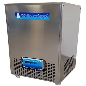 Resfriador de água de alta qualidade feita em itália, equipamento de cozinha de padaria 200l por hora de produção iso 9001
