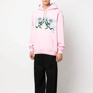 Sudaderas con capucha Unisex de alta calidad con logotipo bordado personalizado, ropa de calle de estilo para hombre, venta al por mayor, reproductor de invierno - Product Image 2