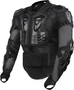 Chaqueta de Protección para Motociclistas, Protección Completa para la Espina Dorsal y el Pecho, Equipo de Protección para Motocross y Ciclismo de Montaña - Product Image 3