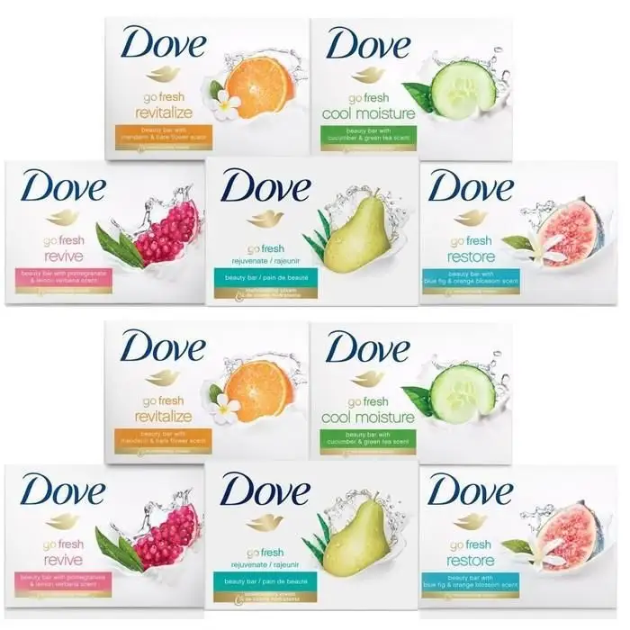 Dove Kosmetik-Creme-Seifen 100g 135g ORIGINALE Dove-Seifen rosa