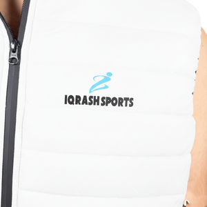 Chaleco Acolchado Personalizado de Invierno, Impermeable, sin Mangas, con Cierre de Cremallera, Brillante, con Cuello Alto, para Hombre - Product Image 6