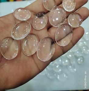 Cabujón de cristal de cuarzo transparente Natural de alta calidad, piedra preciosa suelta certificada IGI para la fabricación de joyas de collar - Product Image 4