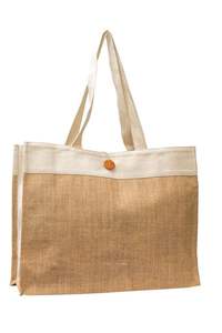 TerraNest personnalisé Durable Jute sac fourre-tout écologique fermeture éclair à la mode été femmes Shopping épaule fourre-tout réutilisable - Product Image 4