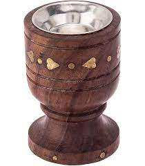 Most Quality Over Image to Zoom in Wooden <b>Incense</b> Burner Box <b>Incense</b> Burner Shape Wood Bahoor burner From Indian Supplier - Product Image 6