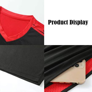 Uniforme de Fútbol Personalizado, Camiseta y Pantalones Cortos de Fútbol, Secado Rápido, Transpirable, Poliéster, Uniforme de Equipo, Entrenamiento, Juego, Fabricante OEM ODM, Venta al por Mayor - Product Image 3