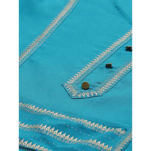 ชุดเคอร์ตาและพาลาซโซพิมพ์ลายสีทองนกเป็ดน้ำ - Product Image 4