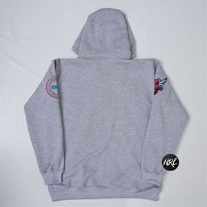 Sudadera con capucha con diseño deportivo y logotipo bordado personalizado, Jersey de algodón 100%, tejido de punto anticontracción con forro para la temporada de invierno - Product Image 6