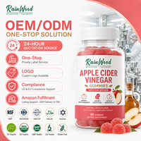 Gummies Détox Bio au Vinaigre de Cidre de Pomme, Ail, Gingembre et Citron pour la Gestion du Poids et la Détoxification, Marque Blanche, Véganes, OEM