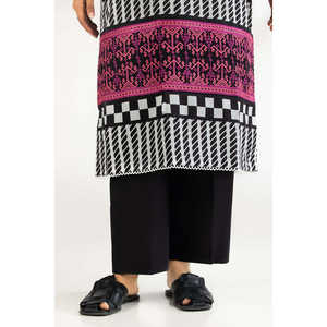 Traje Casual de 3 Piezas IUSTKSD-2208 con Estampado y Detalles Bordados, Transpirable y Elegante - Product Image 4