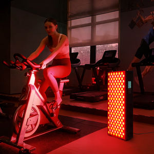 Panneau de luminothérapie rouge et bleue, 120 LED, 660 nm 850 nm, double longueur d'onde, angle réglable, pour le soin de la peau du corps - Product Image 1