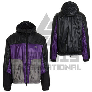 Chaqueta acolchada de manga larga de invierno de alta calidad para hombre con logotipo personalizado impreso, chaqueta acolchada al por mayor - Product Image 3