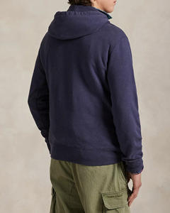 Sweat à capuche à manches longues surdimensionné de qualité supérieure pour hommes avec tissu respirant de haute qualité avec logo et broderie personnalisés - Product Image 2