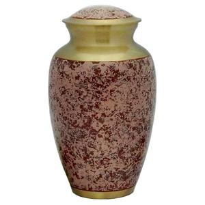 Urne de crémation en laiton massif, en métal, pour adulte, cendres humaines, Style américain, enterrement, par Axiom Home Accents - Product Image 4