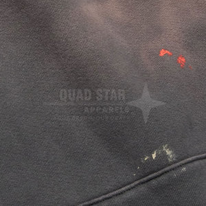 เสื้อฮู้ดดี้ผู้ชายแบบดิสเทรส ดีไซน์สั่งทำพิเศษ คุณภาพสูง น้ำหนักเบา สวมใส่สบาย - Product Image 6